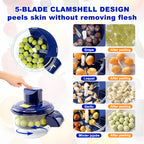 Garlic pealing machine